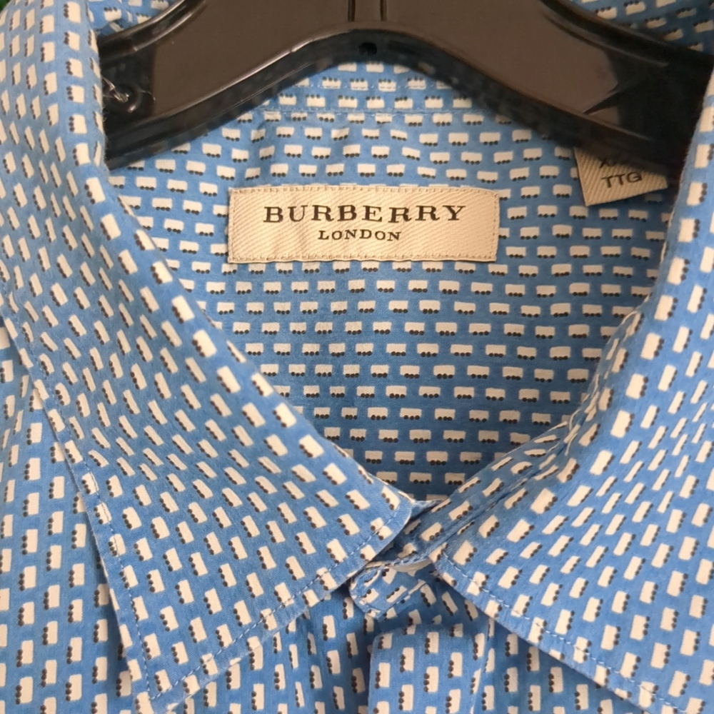 Burberry London short sleeve shirt for men 2X - Picture 2 of 4